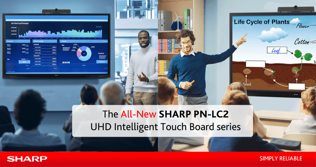 Intelligent Touch Board Series By SHARP