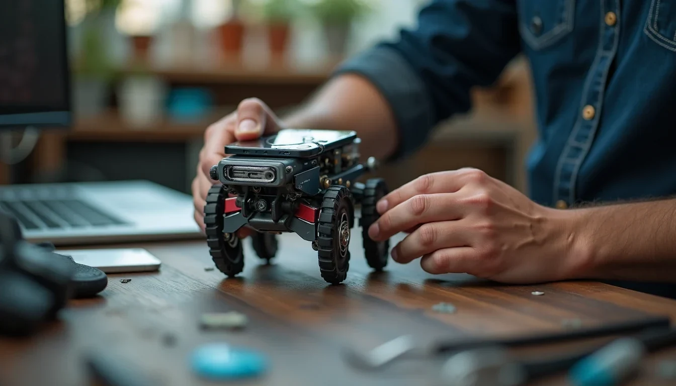 Old Smartphones Are Now the Brains for DIY Robots in South Africa